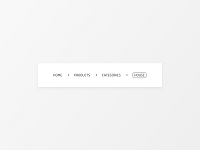 Daily UI - Breadcrumbs daily ui ui uidesign