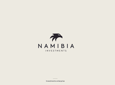 Namibia adobe brand branding eagle enterprise icon illustrator investment investment logo investments logo logofolio logotype