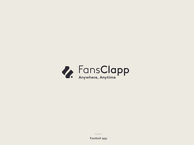 FansClapp branding clapp clapper clapping fan fans fansite football hands logofolio logotipo logotype soccer