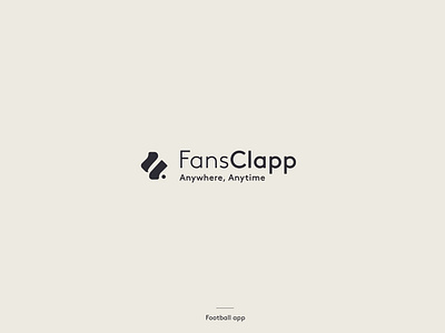 FansClapp branding clapp clapper clapping fan fans fansite football hands logofolio logotipo logotype soccer