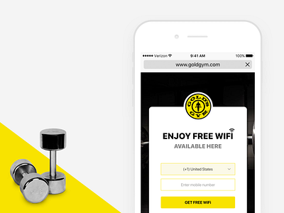 Free WiFi - Gold Gym