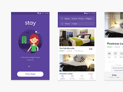 Stay - Budget Hotels App