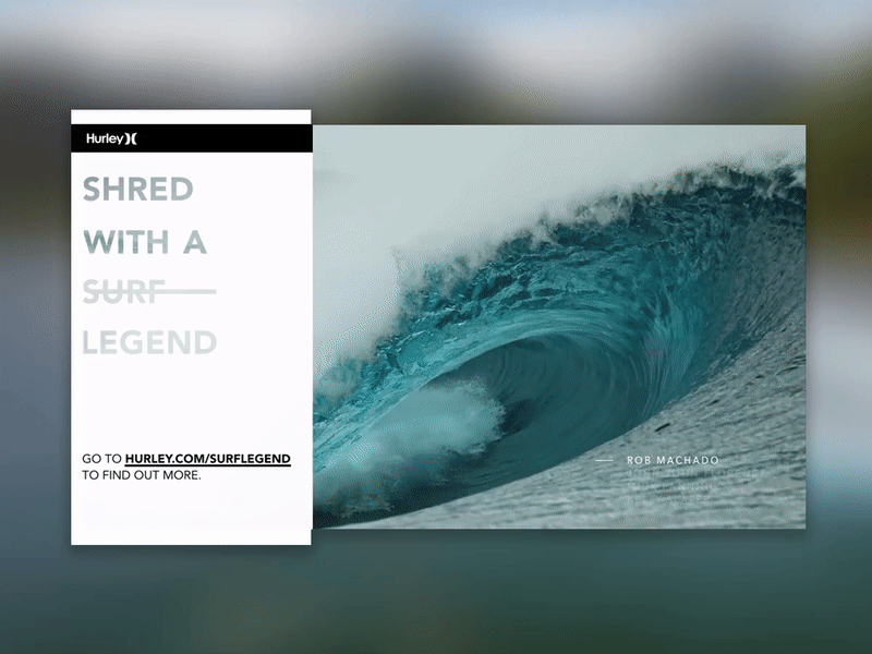 Daily UI #003 animation cinematography dailyui illustrator landing page photoshop sketch surfing typography ui