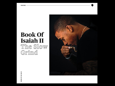 Book Of Isaiah II - IG Post branding creative design identity layout logo typography