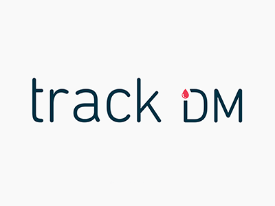 Track Dm Logo branding creative design identity logo typography