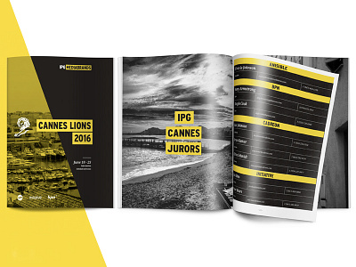 Cannes Lion Booklet art direction booklet branding color creative design identity layout logo publication typography