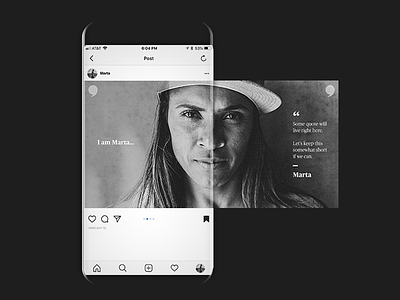 Swipeable IG Post art direction brand branding clean color creative design identity layout logo minimal mobile systematic typography ui ux