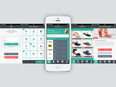 iOS App - Shop O Lot (Concept)