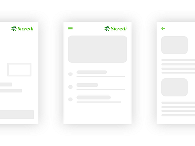 Mobile Structure → Sicredi Banking App 2019 app bank banking concept example finance fintech guideline ibm mobile mobile system sicredi structure ui ux