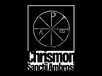 Poster :: Chrismon Sancti Ambrosii