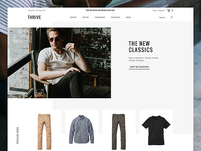 Full Theme Rebound apparel clothing ecommerce fashion template theme