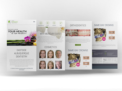 Responsive Dentistry Website dentist responsive web design web design wordpress