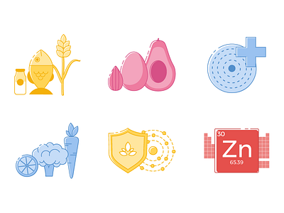 Health & Diet Illustrations