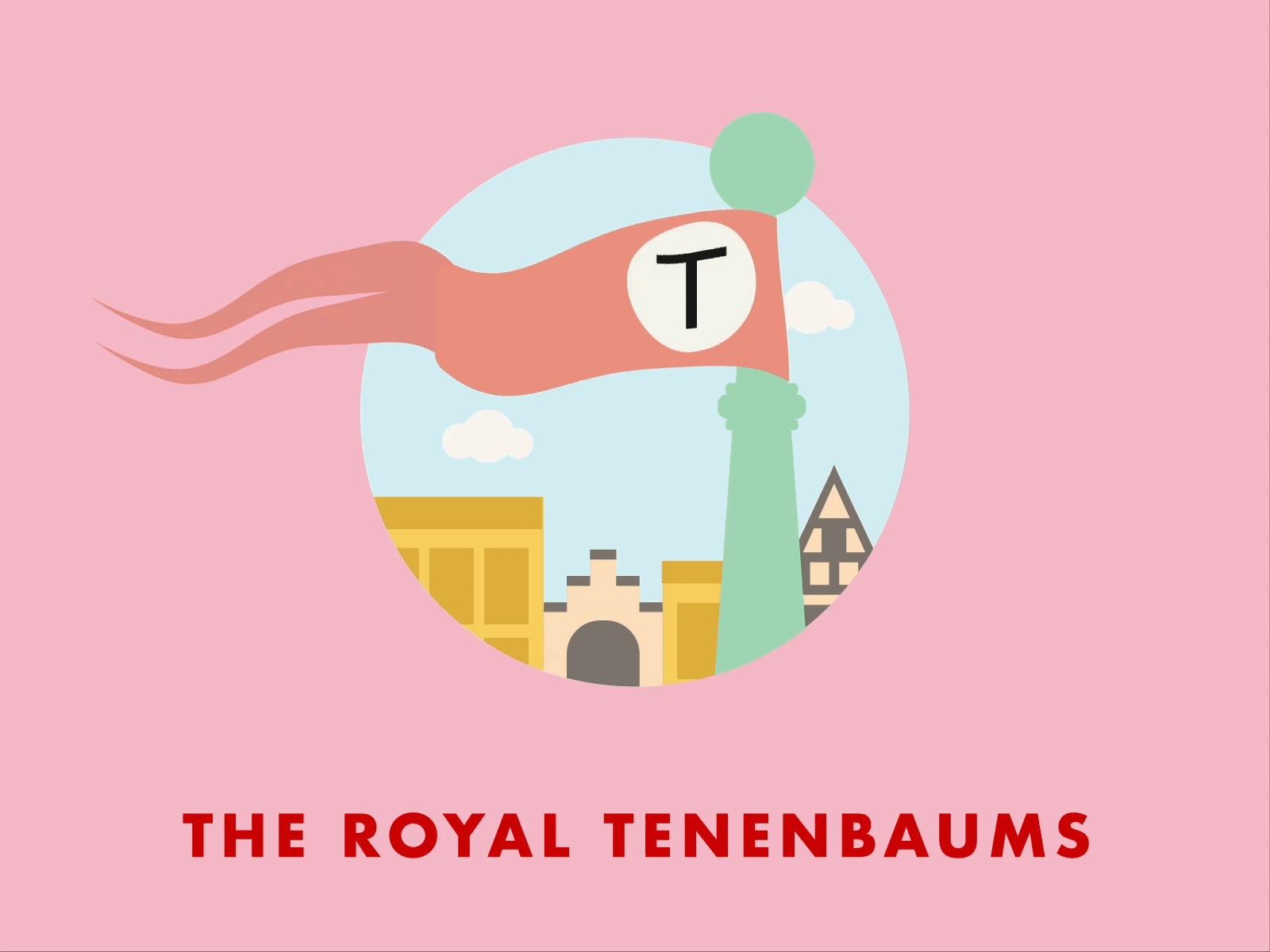 I Always Wanted To Be a Tenenbaum, You Know? animation flat icon illustration movies the royal tenenbaums weekly warm up