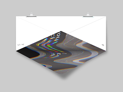 Business Interior art envelope future glitch illustration magic paper scan security texture