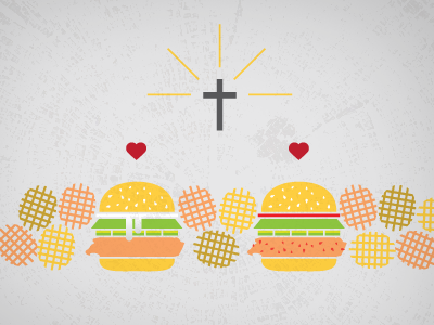 Chick-Fil-A Rapture Illustration