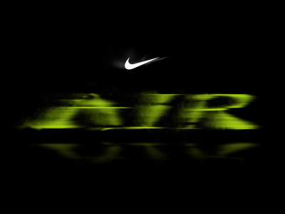 Nike AIR lettering experiment