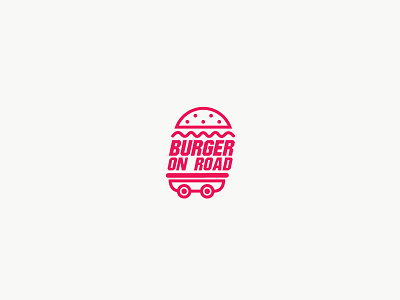 Burger On Road 2d branding burger burger logo colors design dribbble food funny happy hello illustration logo logo a day logofabrika logofolio logos restaraunt road typography