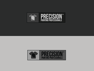 Precision Printing Professionals Logo 2d branding colors dribbble hello icon illustration logo printing typography vector