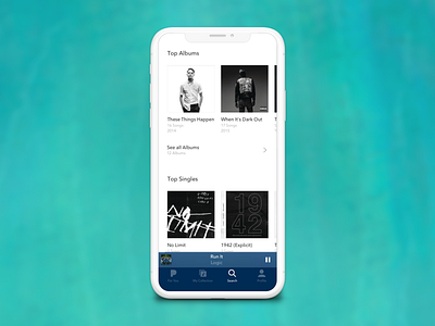 Pandora Backstage Pages by Madison Behringer for Pandora on Dribbble