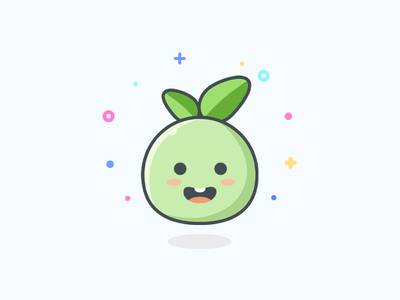 麻吉豆 design emoji flat icon ui