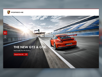 Porsche 911 GT3 & GT4 Landing Page