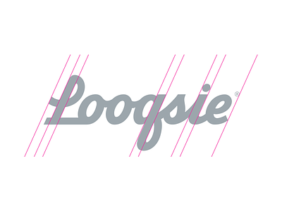 Looqsie Branding branding brush script lettering logo