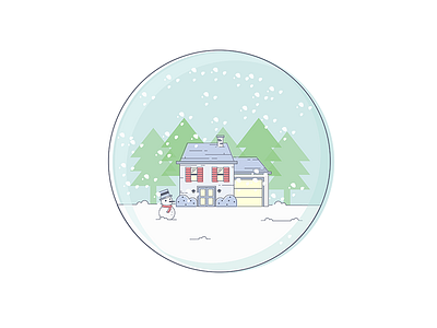 Happy 1st of December! christmas december globe snow winter