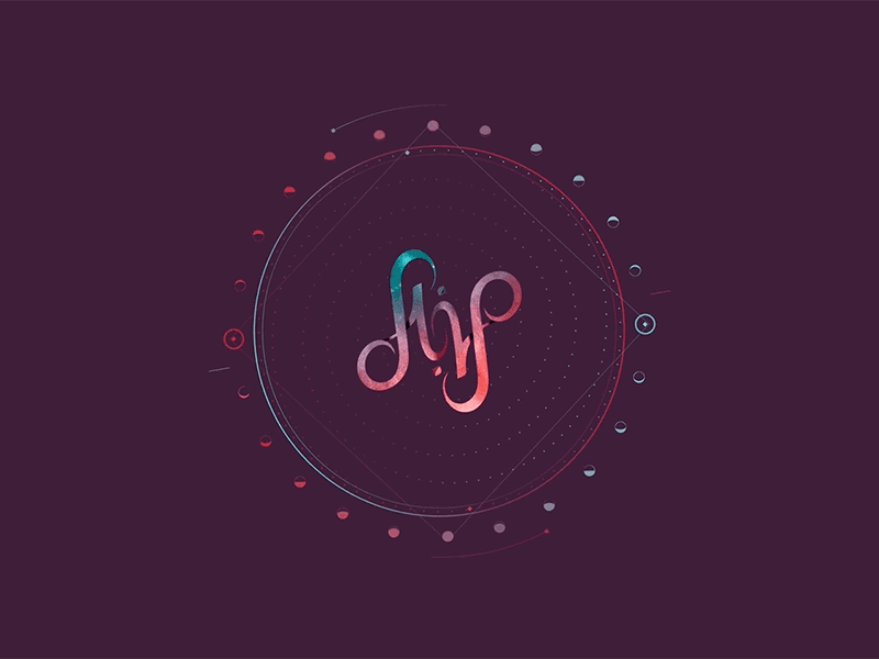 flip agency ambigram branding fidget flip interactive spinner website