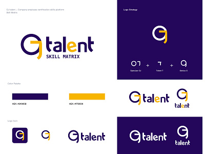 Talent logo branding logo ui