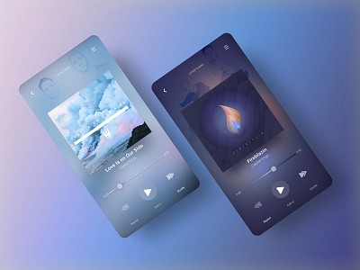 Fresh Spotify UI Concept app mobile music spotify ui