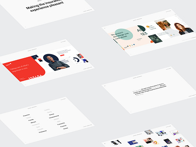 Gaspar - Vibe direction presentation slides brand branding identity stylescape ui visual direction web designer webdesign website