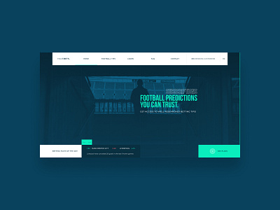 HAVEBETS feedback football website sport betting sport website ui ux design ui design web designer webdesign website design