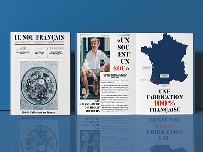 Magazine French Brand branding cover design design icon logo magazine typography ux vector