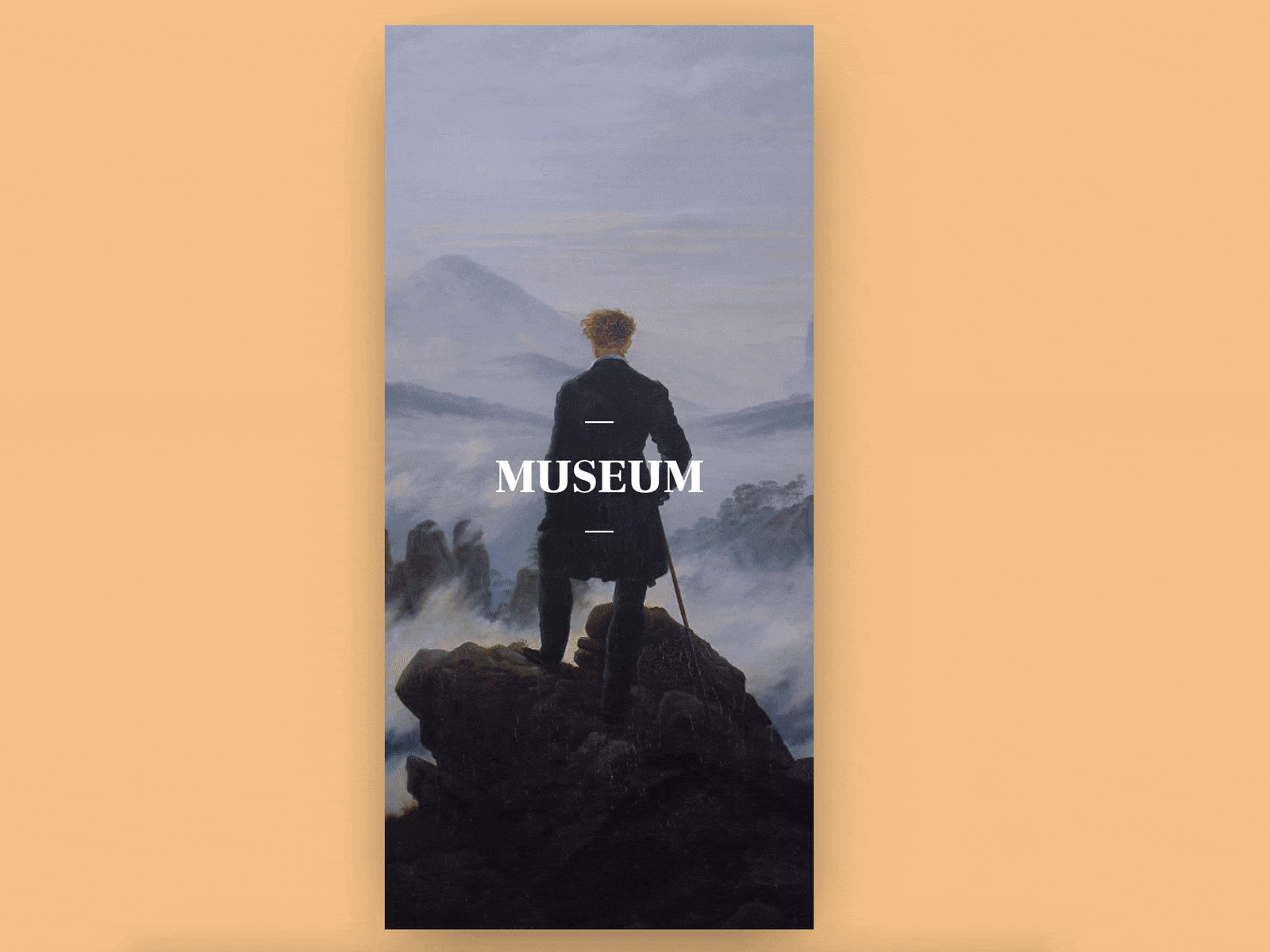 Museum animation app app design design invisionstudio sketchapp ui design