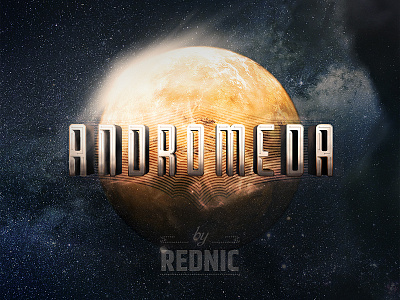 Andromeda (Cover) cover planet space stars