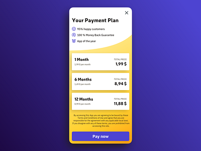 Payment Page