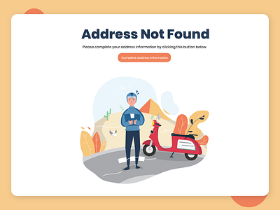 address not found