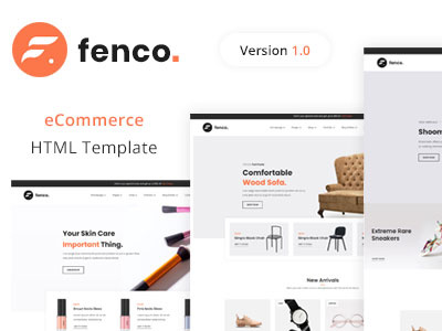 Fenco - eCommerce HTML Template