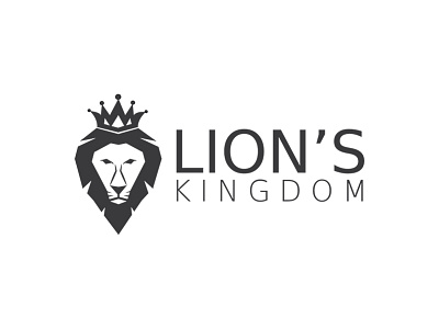 Lion S Kingdom crown kingdom lion logo