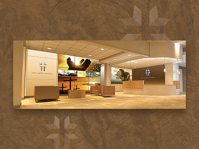 Interactive Touchscreen Wall & Reception Area Branding