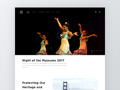 Intangible Cultural Heritage Landing Page for UNESCO