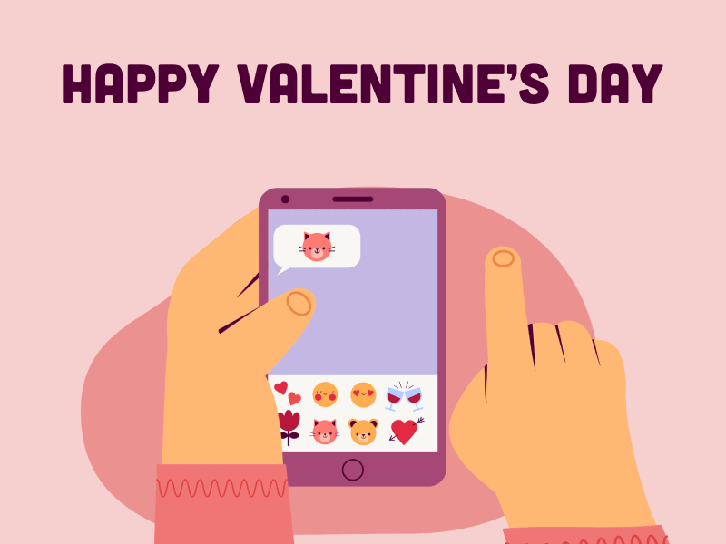 Valentine's day after effects animation hands illustration iphone moho moho12 motion valentine card valentine day