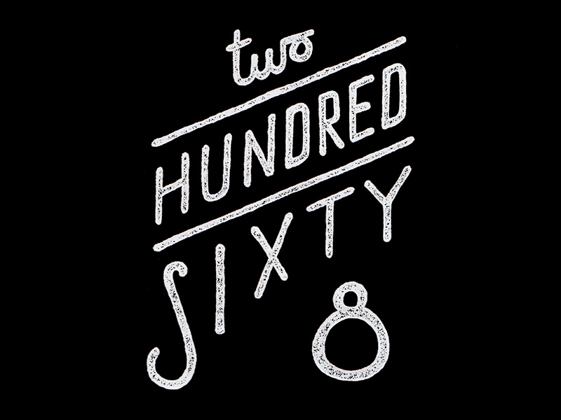 Two Hundred Sixty 8 By Joshua Lee On Dribbble