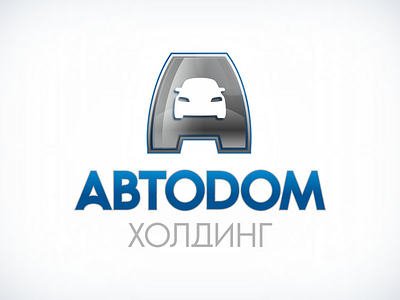 AVTODOM logo auto dealer automobile avtodom bmw branding car car seller icon illustration letter letter a logo logodesign logotype old work russian vector