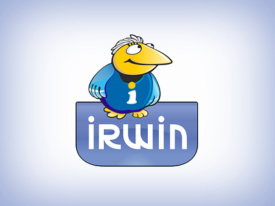 Irwin logo & mascot branding character competitive work illustration irwin logodesign mascot mascotlogo number 1 old work vector