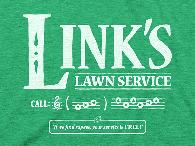 Link's Lawn Service T-Shirt