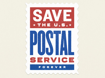 Save the USPS! mail postal service stamp usps