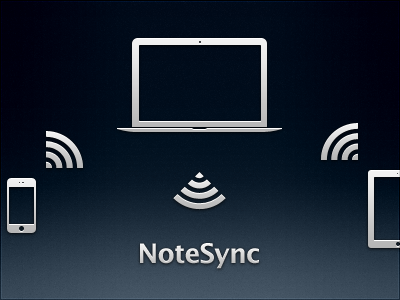 NoteSync dark glyphs wifi