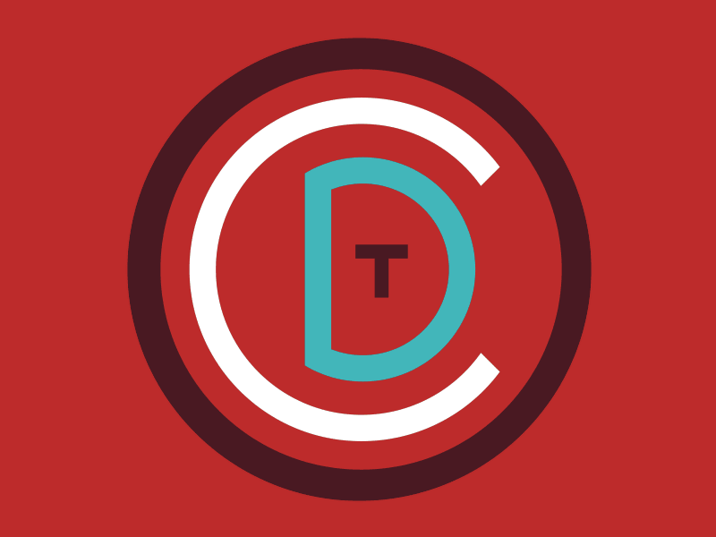 Countdown Theater Logo Mark stamp theater countdown mark logo